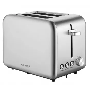 Toaster Concept Solution TE2050 – 2 Scheiben, 950 W, Edelstahl, 280×160 mm