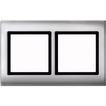 MERTEN Rahmen 2-fach 400260 AQUADESIGN Aluminium 400260 400260 (400260)