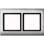 MERTEN Rahmen 2-fach 400260 AQUADESIGN Aluminium 400260 400260 (400260)