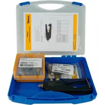 Kompressionssteckverbinder-Set Televes FUPS14 50 x FUP2000, 50 Stück