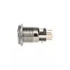 DimasTech vandalensicherer Drucktaster 19 mm Silverline Dot RGB PD210