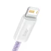 Baseus Dynamic Kabel USB auf Lightning, 2,4 A, 2 m (Violett)