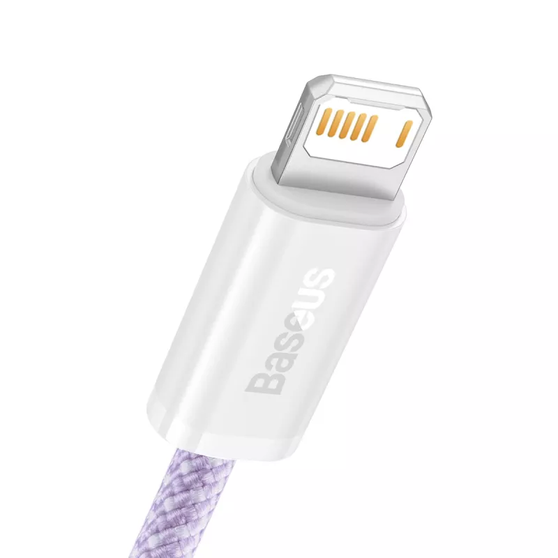 Baseus Dynamic Kabel USB auf Lightning, 2,4 A, 2 m (Violett)