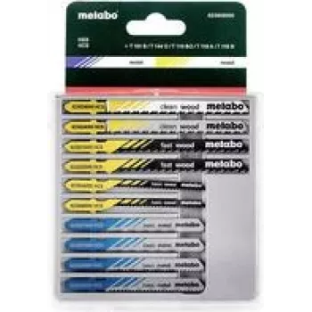 Stichsägeblätter Metabo 62360000 — 10-teiliges Set