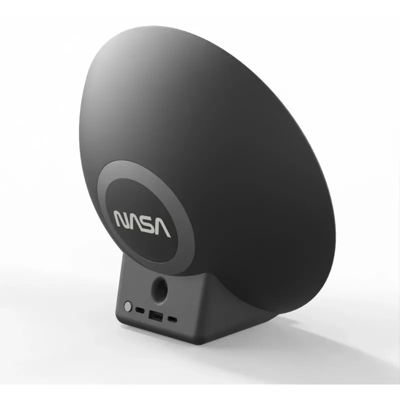 NASA SPC600 Bluetooth-Lautsprecher/Wecker/Kabelloses Ladegerät
