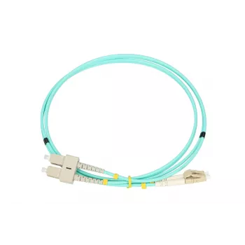 Patchcord Extralink LC/UPC – SC/UPC, Multimode OM3 Duplex, 3 mm, 2 m