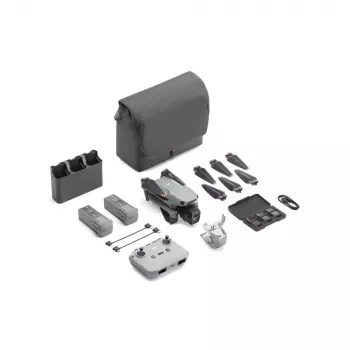 Quadcopter DJI Air 3s — 4-Rotor-Drohne, 50-MP-Kamera, 3840×2160 Video, 27 m/s, 32.000 m Reichweite, 4276-mAh-Akku, 42 GB interner Speicher, Grau