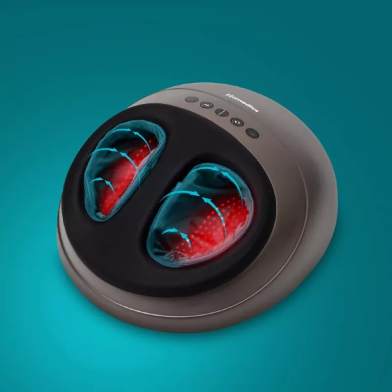 Fußmassagegerät HoMedics FMS-350HGY-EU Shiatsu mit Luftkompression