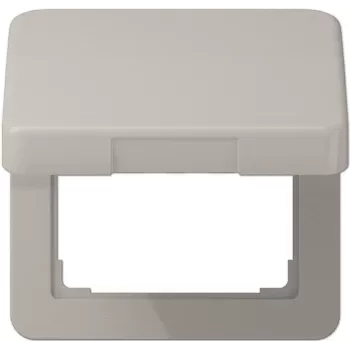 Jung Klappdeckel mit Abdeckrahmen 50x50mm CD 590 KL PT (CD590KLPT)