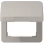 Jung Klappdeckel mit Abdeckrahmen 50x50mm CD 590 KL PT (CD590KLPT)