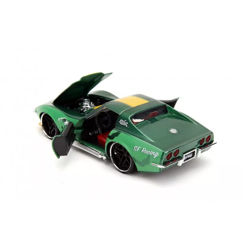 Car Jada Toys Street Fighter 1969 Chevrolet 1:24 Metall Grün