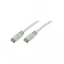LogiLink 992298 RJ45-Netzwerkkabel, Patchkabel CAT 5e SF/UTP 10,00 m Grau 1 Stk.