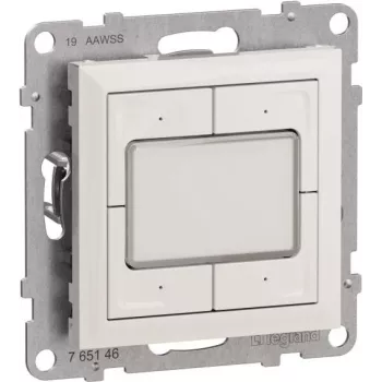 Legrand Seano MyHome Szenentaster 765612 — Wandszenentaster zum Abrufen von 4 Szenen