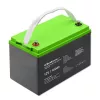 Gel-Batterie QOLTEC 53080 12V 100Ah — verschlossene wiederaufladbare Batterie für Notstromversorgung