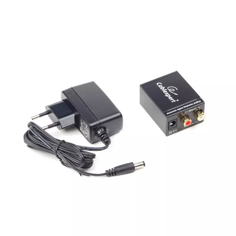 Gembird DSC-OPT-RCA-001 Audiokonverter Schwarz