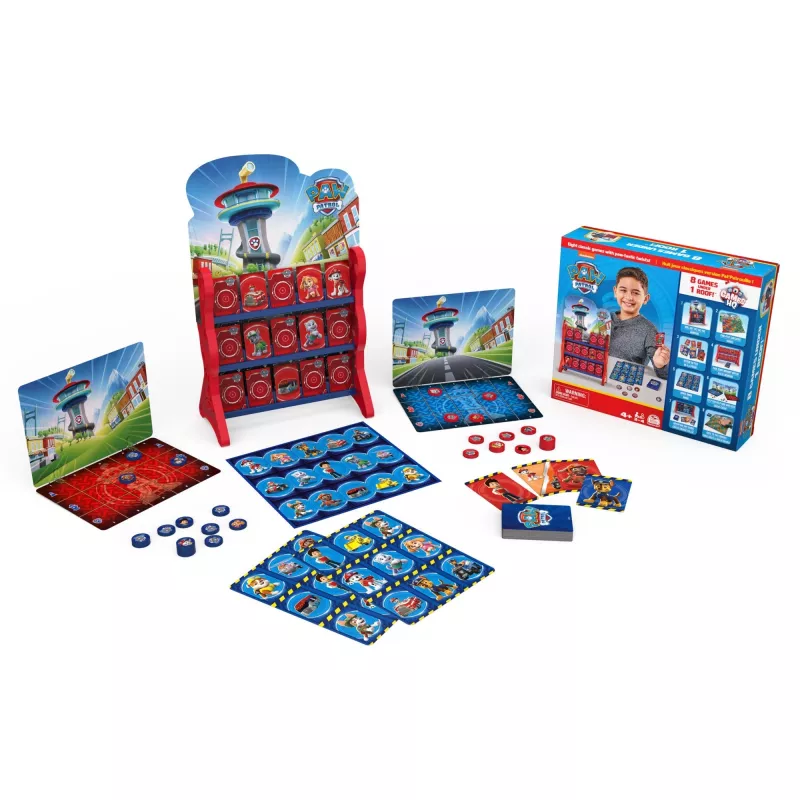 Paw Patrol: Games HQ - Spielesammlung, Familienspiel