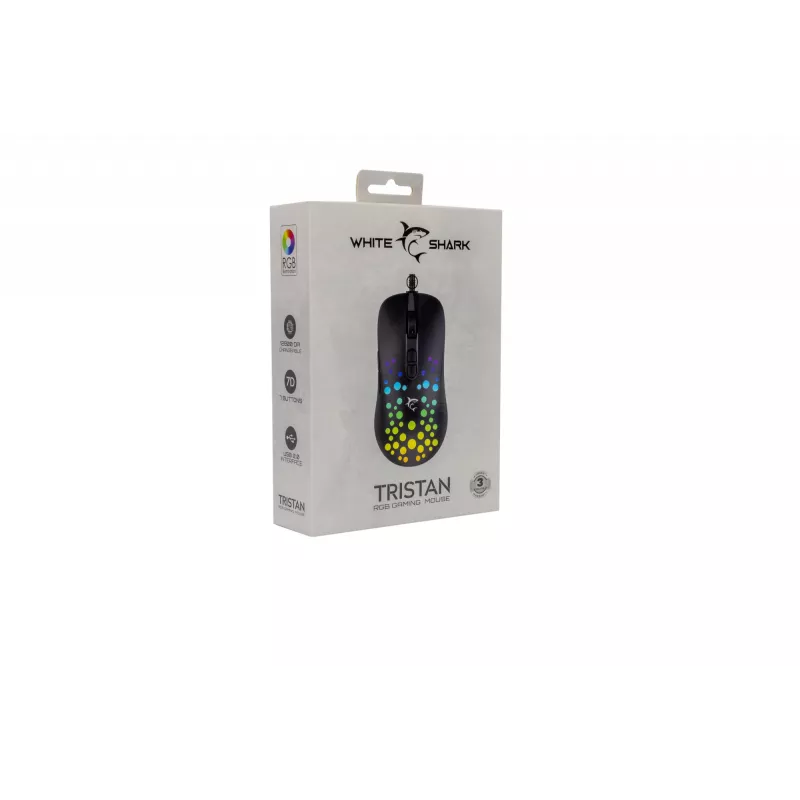 White Shark GM-9004 Tristan-2 Schwarz RGB