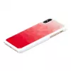 Handyhülle iKins für iPhone XS / iPhone X — Pink Lake White Schutzhülle