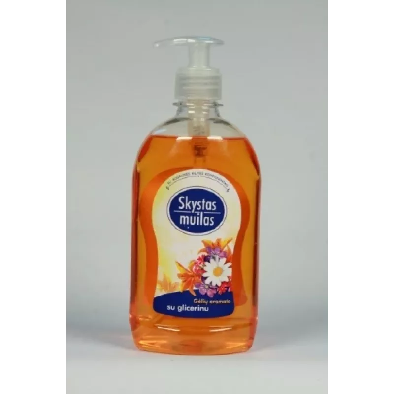 Flüssigseife P03-02-1-00, 500 ml, Glycerin, blumiger Duft