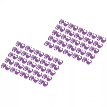 Farbcodierungsclip Digitus Color Clips für Patchkabel A-CC-VI PVC Violett