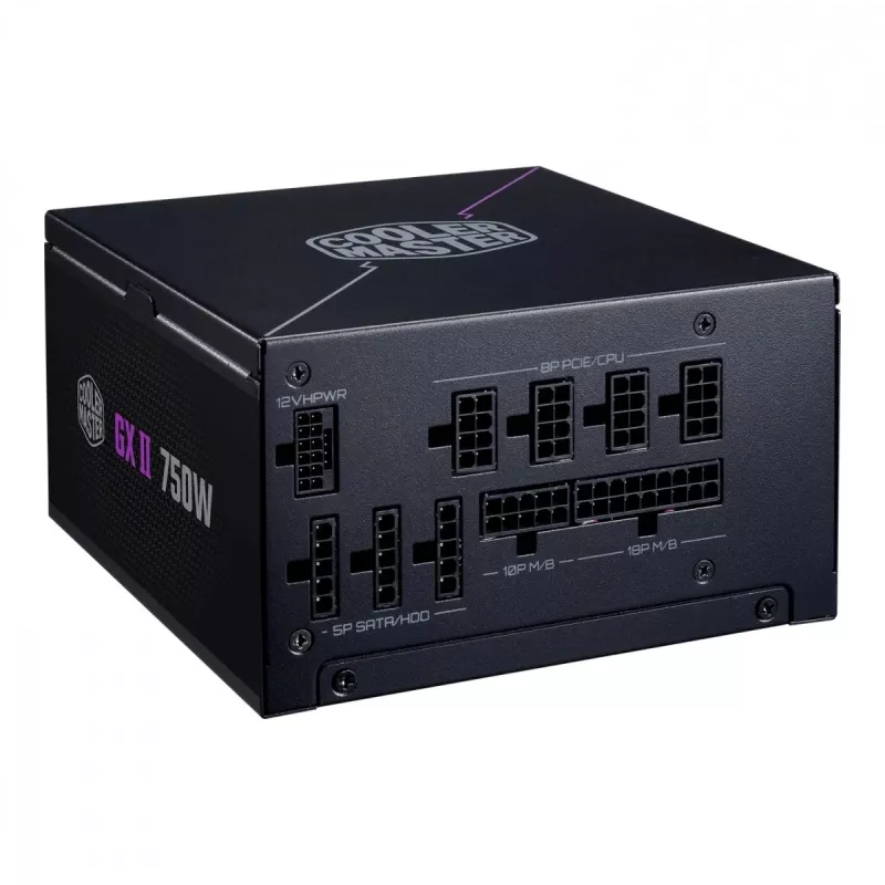 Cooler Master GX II Gold 750 ATX3.1 (750W), PC-Netzteil, Schwarz