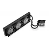 All-in-One-Flüssigkeitskühler ENDORFY Navis F360 ARGB Schwarz — 360-mm-Radiator, 3x 120×25 mm Lüfter, 250–1800 U/min, Pumpe 1600–2600 U/min, Unterstützung für LGA 1700/AM5/AM4