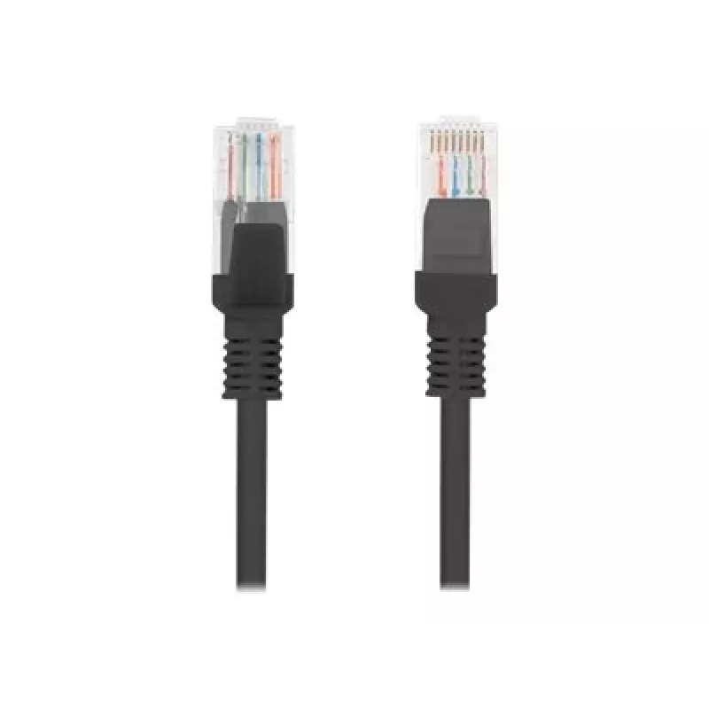 Netzwerkkabel LANBERG PCU6-10CC-1500-BK Cat6 U/UTP 15 m RJ-45 Schwarz