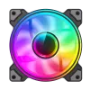 Gamemax | Gehäuselüfter | DUAL RING INFINITY | Schwarz