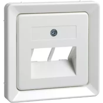Schneider Electric GmbH 503664 Wandplatte/Schalterabdeckung Weiß (503664)