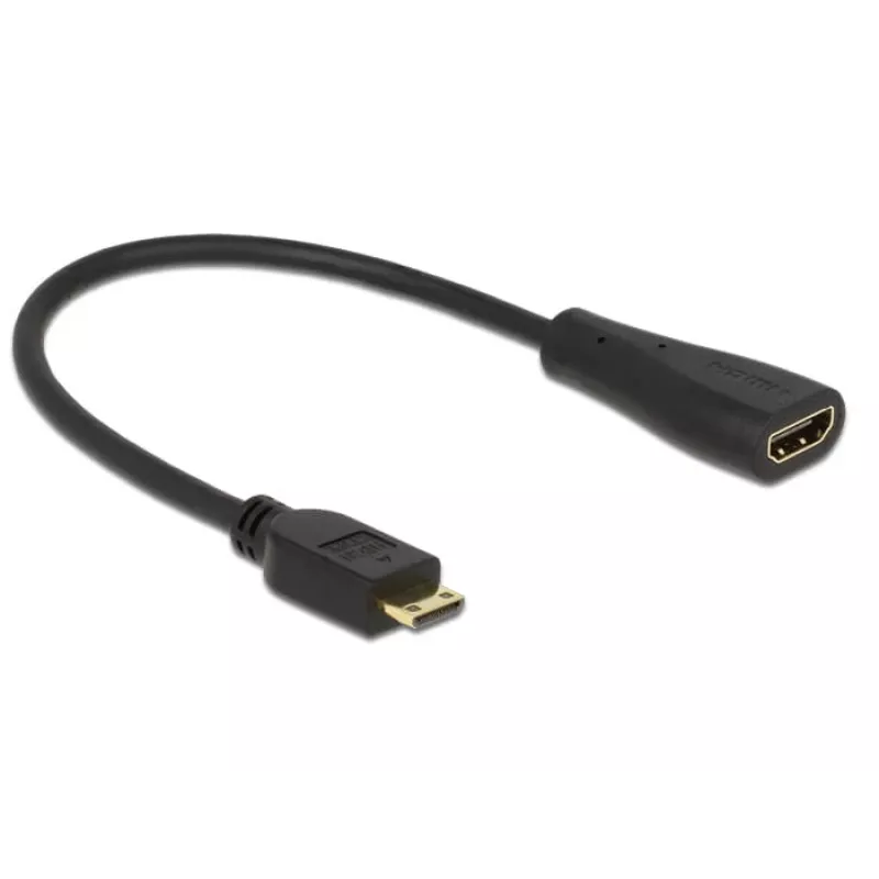 HDMI-Kabel DeLOCK 0,23 m Mini-HDMI/HDMI