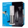 SodaStream DUO Edelstahl Weiß