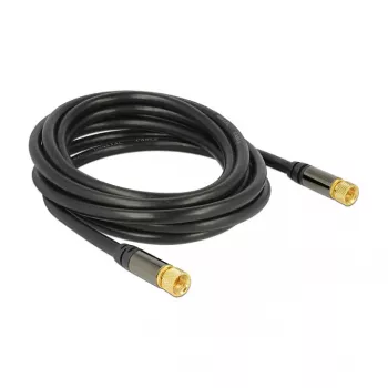 Koaxialkabel DeLOCK 88920 3m F Schwarz