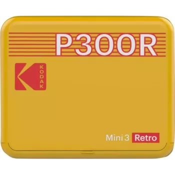 Kodak Mini 3 Square Retro Pass Photo Printing Technology Drucker Gelb