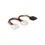Stromkabel SATA HDD DeLOCK 60103 2x 4-Pin Stecker/Buchse 0,165 m