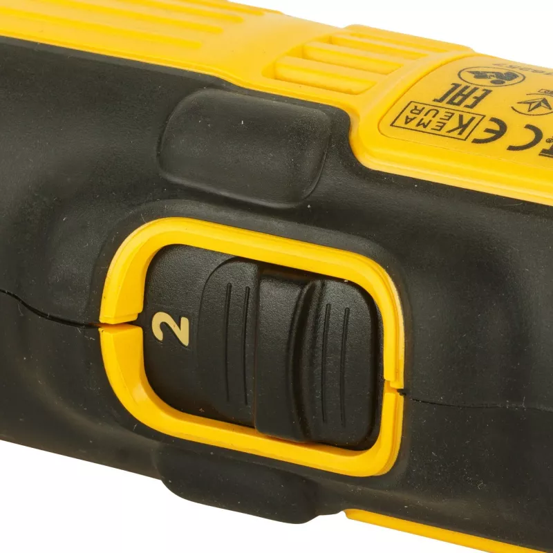 DeWALT DCD740NT-XJ Bohrmaschine 2000 U/min Schnellspannbohrfutter 1,3 kg Schwarz, Gelb
