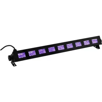 LED-UV-Bar EUROLITE Party UV Bar-9 mit 9 x 3 W UV-LEDs