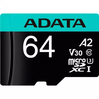 Flash-Speicher ADATA 64 GB MicroSDXC UHS-I Premier Pro
