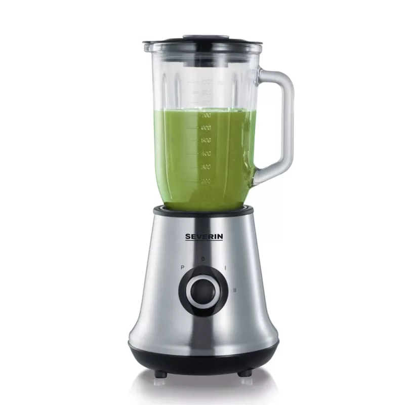 Severin SM 3734 Standmixer Schwarz - Edelstahl 1l 500W Mixer (SM 3734)
