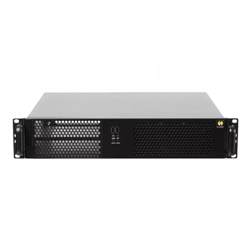 NETRACK NP5107 Servergehäuse mini-ITX/microATX 482 88 8 390mm 2U Rack 19