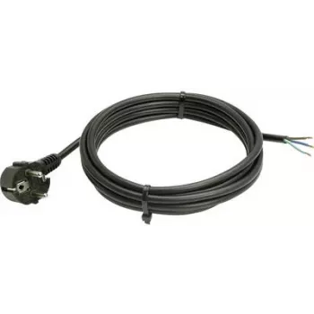 Netzkabel AS Schwabe 70802, 10 m, schwarz, Netzkabel