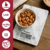 Küchenwaage Beper P102BIL004 - digital, 5 kg, 1 g, weißer Marmor