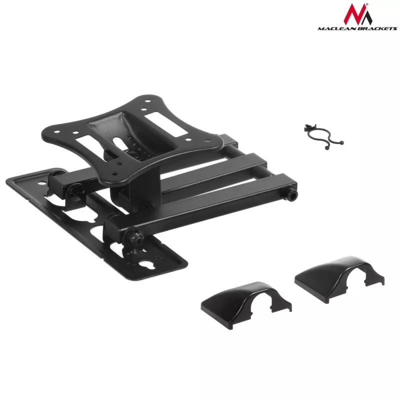 Wandhalterung für TV/Monitor MACLEAN MC-719, für Bildschirme bis 68,6 cm (27 Zoll), max. 15 kg, VESA 100x100, schwarz