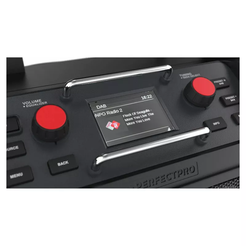 Baustellenradio PerfectPro ROCKPRO RP2 Bluetooth wasserdicht