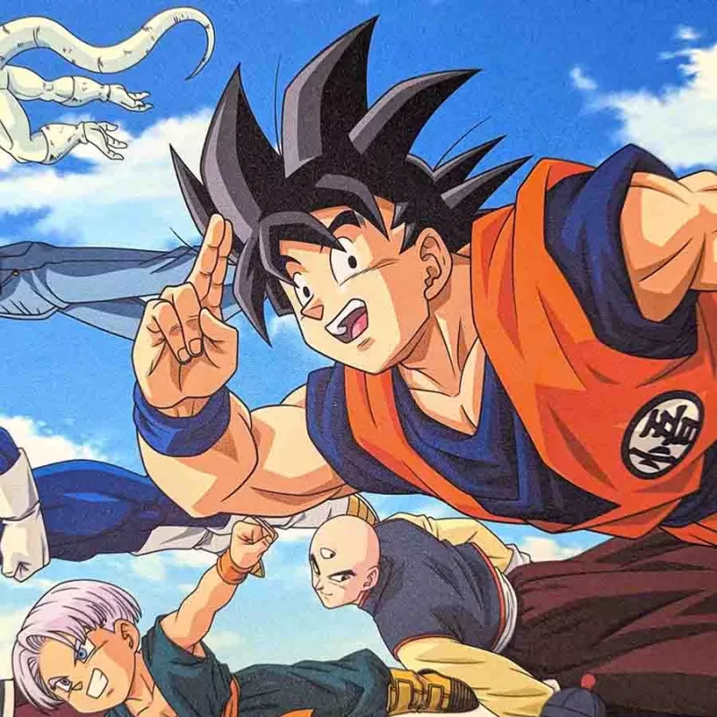 Mauspad Subsonic Gaming Maus Pad XXL DBZ Gokus Freunde SA5589-D2