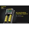 Nitecore UMS2 Akku-Ladegerät Haushaltsbatterie DC Lithium-Ionen Nickel-Cadmium