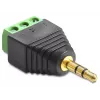 Adapter DeLOCK 65419 3,5 mm 3p Schwarz Grün Silber