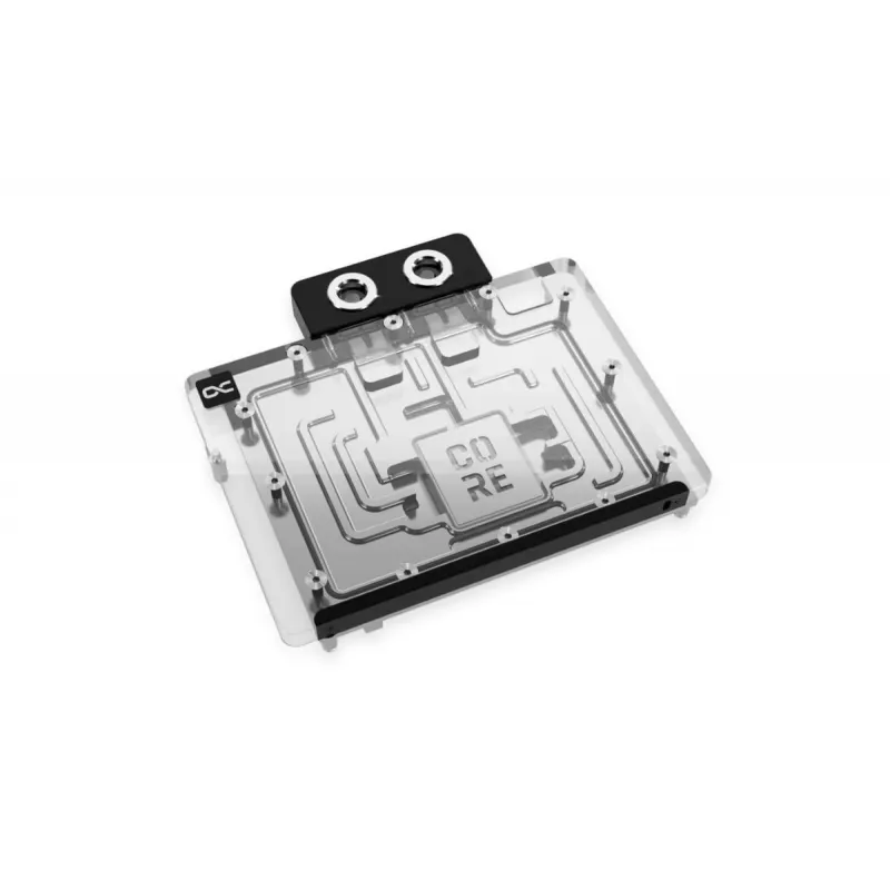 Backplate Alphacool 10265 Acryl Aluminium Chrom Kupfer Nylon Schwarz 161mm