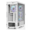Zalman Z10 DUO ATX ZM-IF120 x4 Weiß