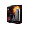 Kabelgebundenes Gaming-Headset GEMBIRD GHS-05-B, ohrumschließend, 20–20000 Hz, 2 m Kabel, 250 g, schwarz/blau
