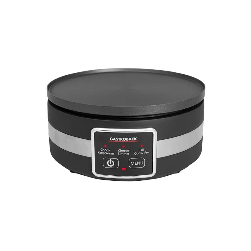 Elektrisches Fondue Gastroback 42568 1,8 l 8 Personen Schwarz Edelstahl